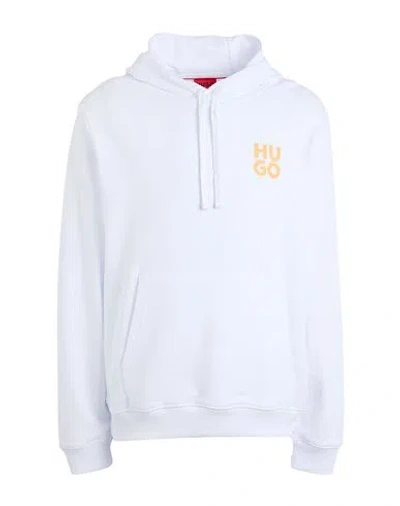 Hugo Boss Hugo Man Sweatshirt White Size Xl Cotton