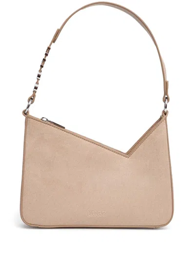 Hugo Boss Mel Tote Bag In Neutrals