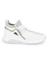 Hugo Boss Hugo Men's Atom Logo Low Top Sneakers In White