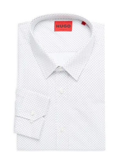 Hugo Men's Elisha 02 Extra Slim Fit Dress Shirt In White