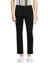 Hugo Boss Regular-fit Trousers In Cotton Twill With Signature Label In Black