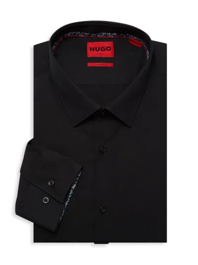 Hugo Men's Koey Slim Fit Dress Shirt In Black