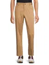Hugo Boss Men's Perin High Rise Pants In Beige