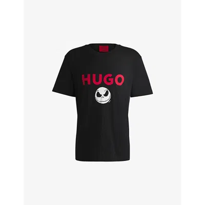 Hugo Boss Dightmare Nbc Mens T-shirt In Black 001