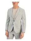 Hugo Boss Mens Modern Fit Performance Suit Jacket In Grey