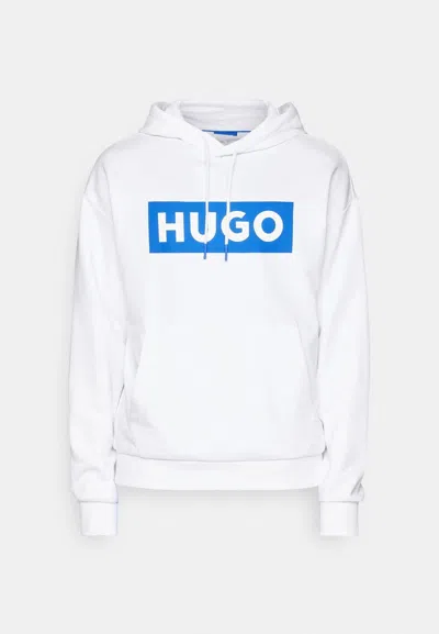 Hugo Boss Hugo Nalves Sweatshirt In Bianco