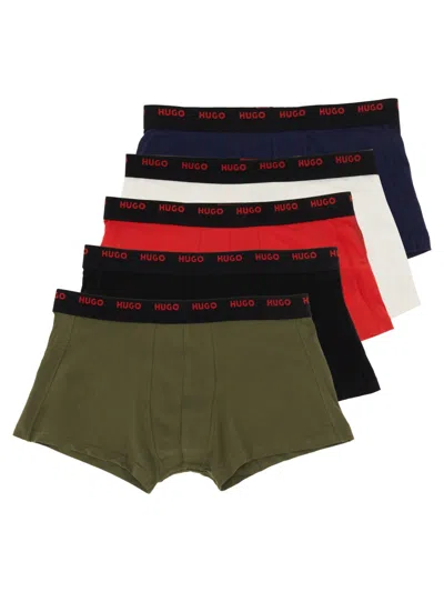 HUGO BOSS HUGO PACK OF FIVE BOXER SHORTS