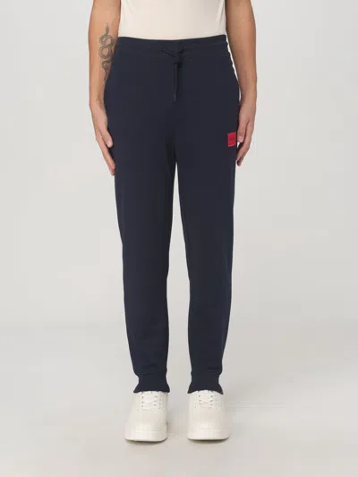 Hugo Boss Pants Hugo Men Color Blue In Blau