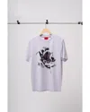 Hugo Red Hugo Dignitey Mens T-shirt With Floral Artwork And Logo