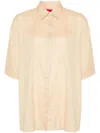 Hugo Boss Regular-fit Shirt In Neutrals