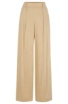 HUGO RELAXED-FIT TROUSERS WITH WIDE LEG