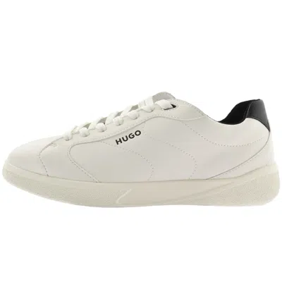 HUGO BOSS HUGO RIVEN TENNIS TRAINERS WHITE