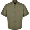 HUGO HUGO SHORT SLEEVED ERATINO SHIRT GREEN