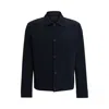 Hugo Boss Slim-fit Jacket In Structured Super-flex Seersucker In Blue