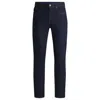 Hugo Boss Slim-fit Jeans In Dark-blue Stretch Denim In Blue