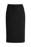 Hugo Boss Slim-fit Pencil Skirt In Sparkle Boucl In Patterned