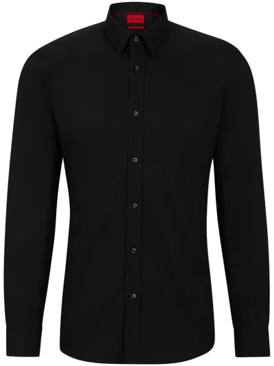 HUGO BOSS SLIM-FIT POPLIN SHIRT