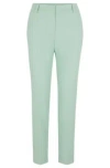 HUGO SLIM-FIT TROUSERS WITH SLIT HEMS