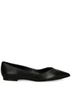 Hugo Boss Slip-on Ballerina Shoes In Black