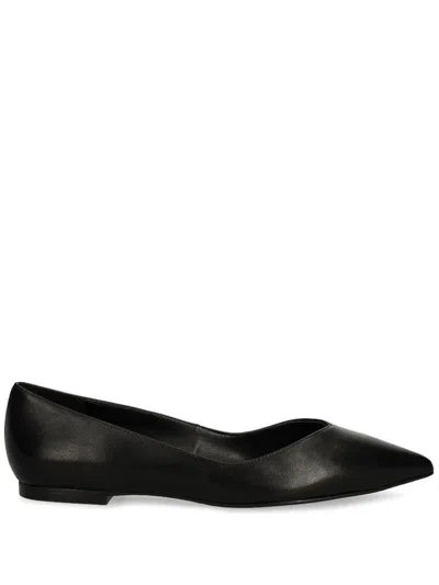 Hugo Boss Slip-on Ballerina Shoes In Black