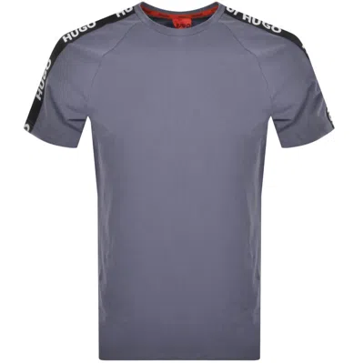 Hugo Loungewear Sporty Logot Shirt Blue