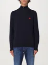 Hugo Boss Sweater Hugo Men Color Blue In Blau