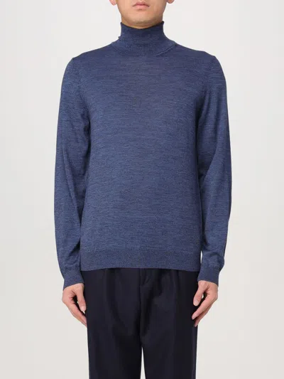 Hugo Boss Sweater Hugo Men Color Blue In Blau