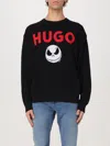 Hugo Boss Hugo X Disney's The Nightmare Before Christmas Man Sweater Black Size L Cotton In Schwarz