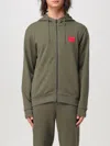 Hugo Boss Sweatshirt Hugo Men Color Green In Grün