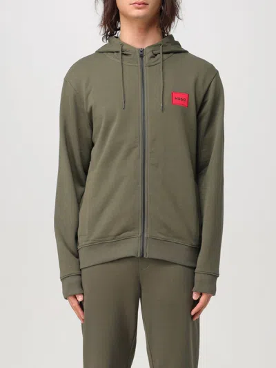 Hugo Boss Sweatshirt Hugo Men Color Green In Grün