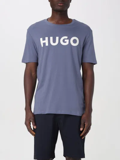Hugo T-shirt  Men Color Blue In 蓝色