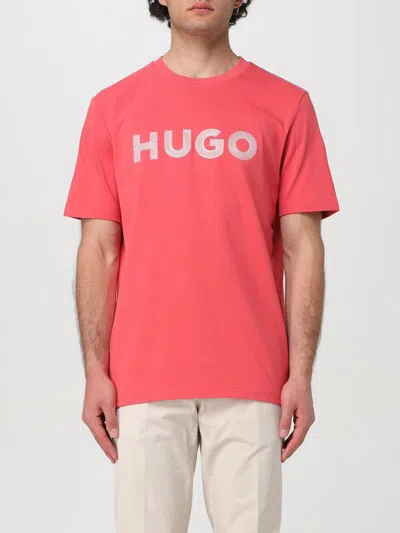 Hugo T-shirt  Men Color Red In Pink