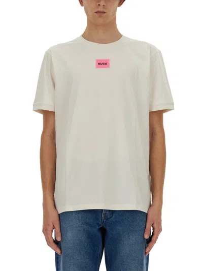 Hugo T-shirt With Logo In White
