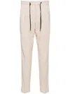 Hugo Boss Teagan242x Tapered Trousers In Neutrals
