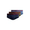 Hugo Boss Three-pack Of Stretch-cotton Briefs With Logo Waistbands In Multi