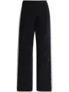 Hugo Boss Velvet Track Pants In Black