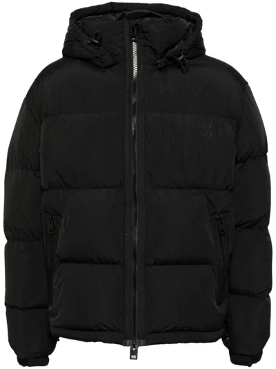 Hugo Boss Biron 2341 Mens Puffer Jacket In Black 001