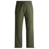 Hugo Boss Water-repellent Trousers With Adjustable Hems In Green