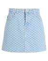 Hugo Boss Hugo Woman Denim Skirt Blue Size Xl Cotton In Blue