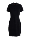 Hugo Boss Short Sleeve Mini Dress In Black