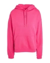 Hugo Boss Hugo Woman Sweatshirt Fuchsia Size Xl Cotton In Pink