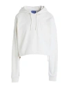 Hugo Boss Hugo Woman Sweatshirt Ivory Size Xl Cotton In White