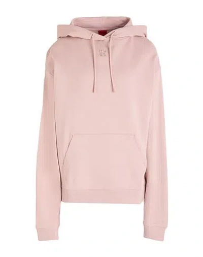 Hugo Boss Hugo Woman Sweatshirt Pink Size Xl Cotton