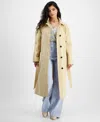 HUGO WOMEN'S BUTTON-FRONT TRENCH COAT