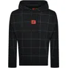 Hugo Boss Hugo X Rb Dally Hoodie Black In Black
