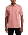Hugo Boss Hugo X Rb Branded Tape Polo Shirt In Light Pastel Pink