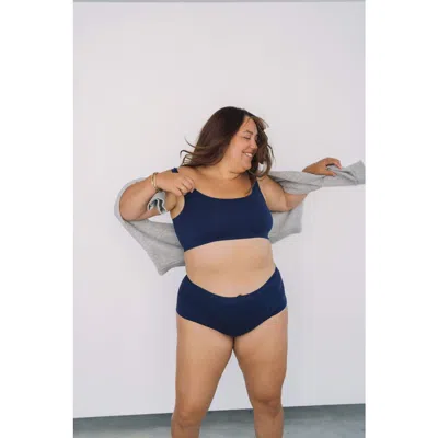 Huha High Rise Brief In Navy