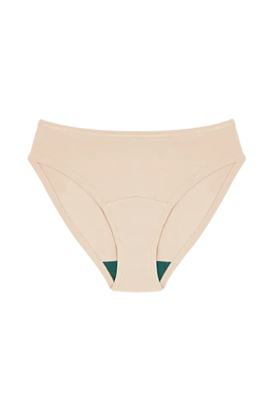 Huha Low-mid Rise Bikini In Beige