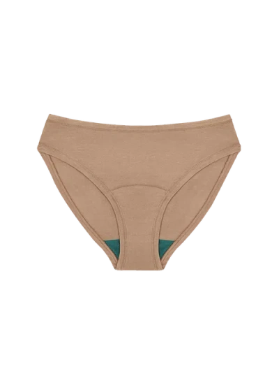 Huha Low-mid Rise Bikini In Tan