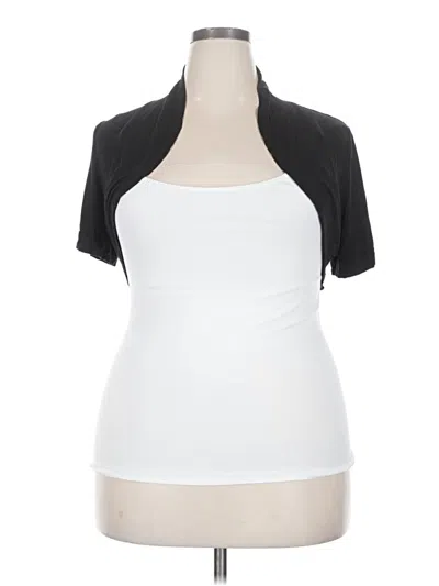 Pre-owned Huhot Cardigan Sweater In White